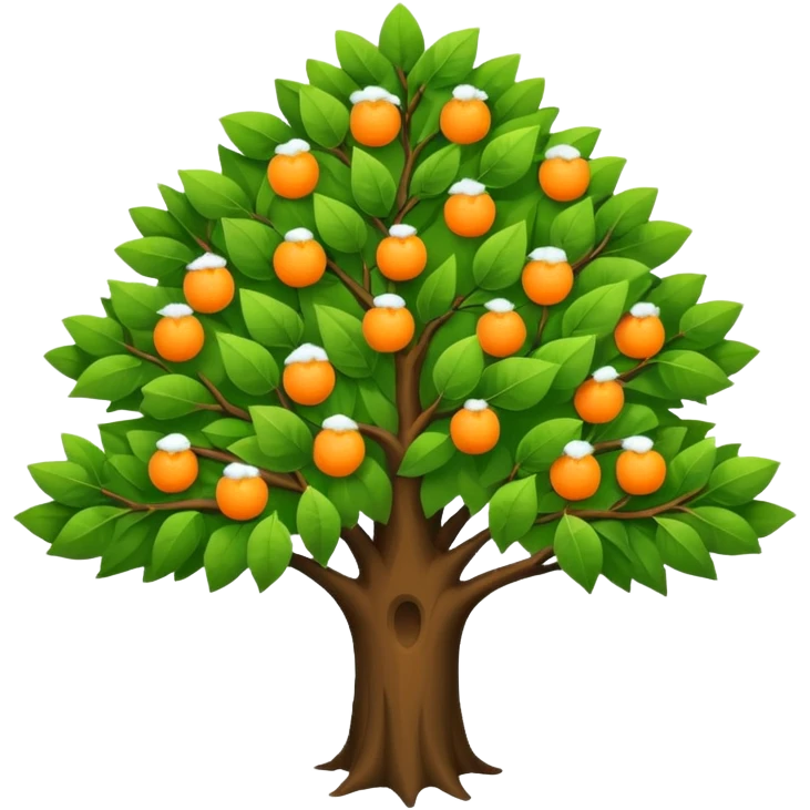 four seasons tree emoji