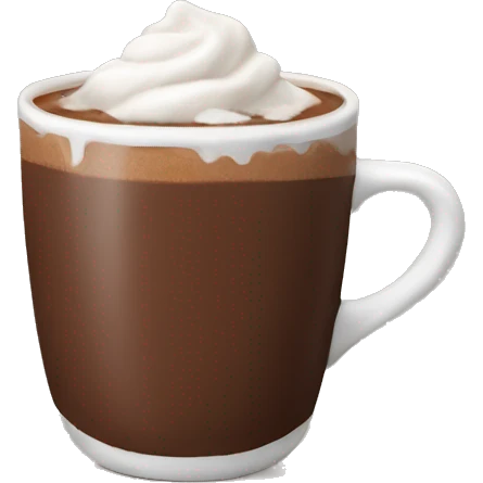 Cup of hot chocolate  emoji