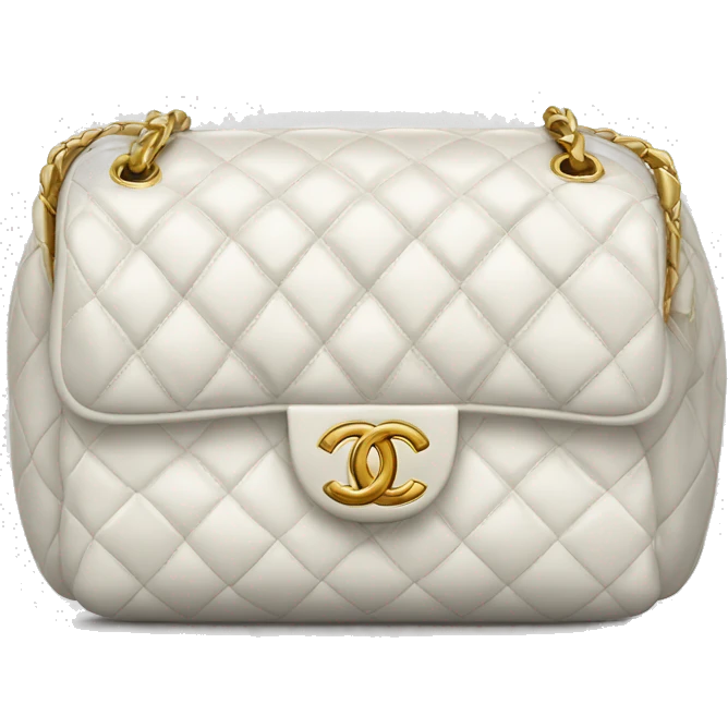 Chanel vanity bag emoji