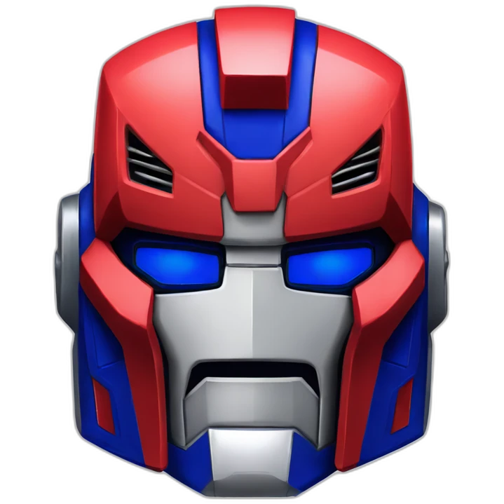 optimus prime face emoji