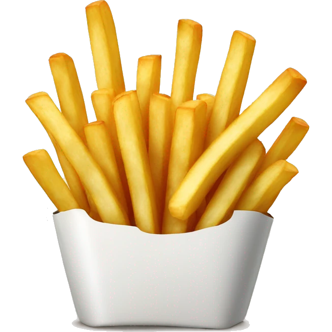 french fries emoji