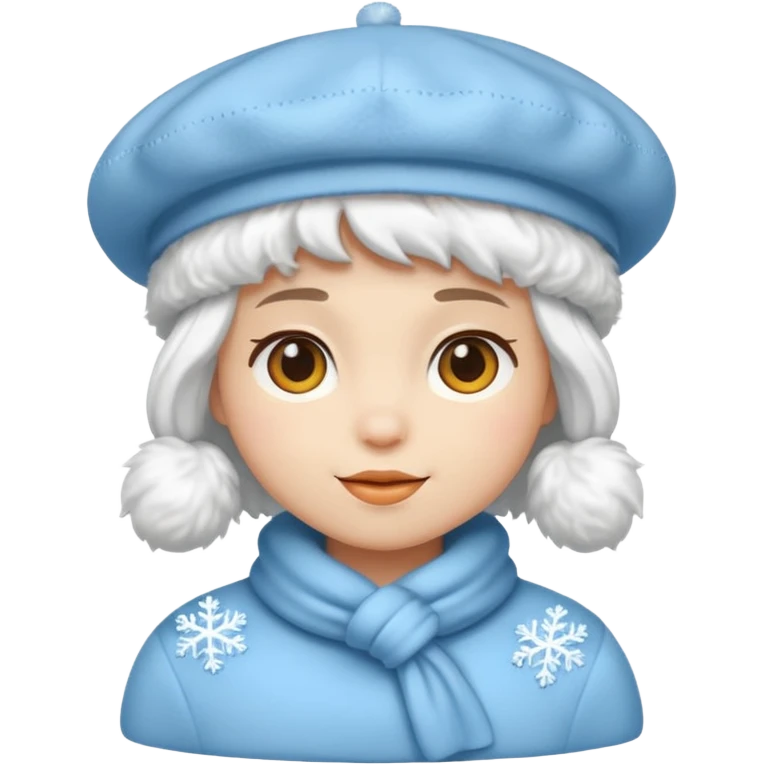 snow beret object emoji