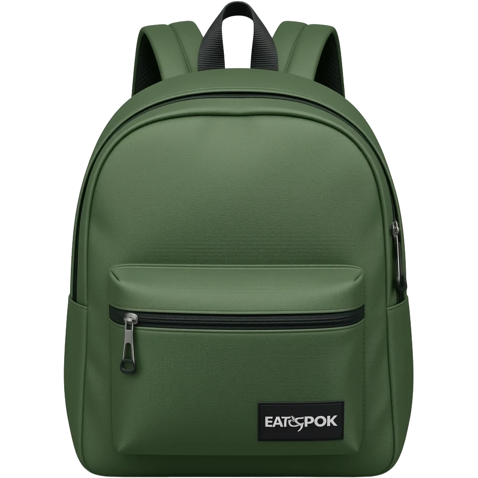 a green EASTPACK backpack emoji