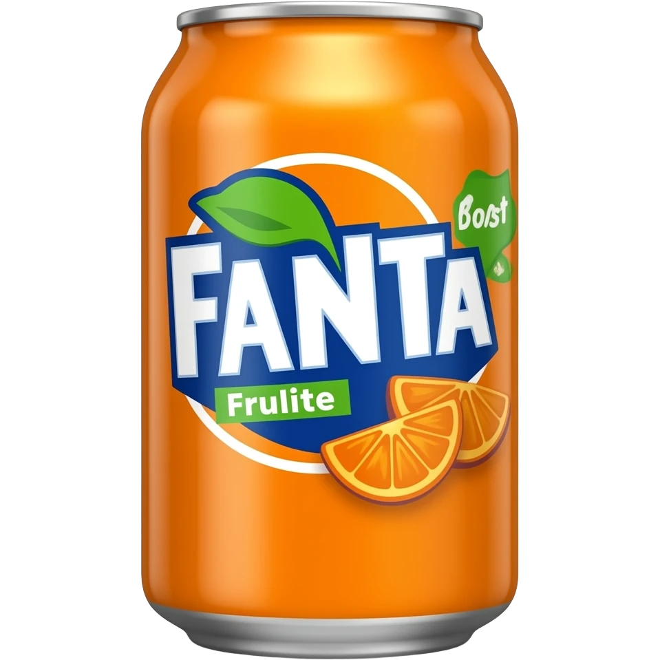 Fanta Frulite Boost: Orange emoji