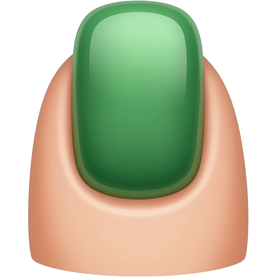 💅🏻 colour of nail polish shuld be green emoji