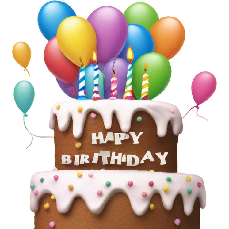 happy birthday mom emoji