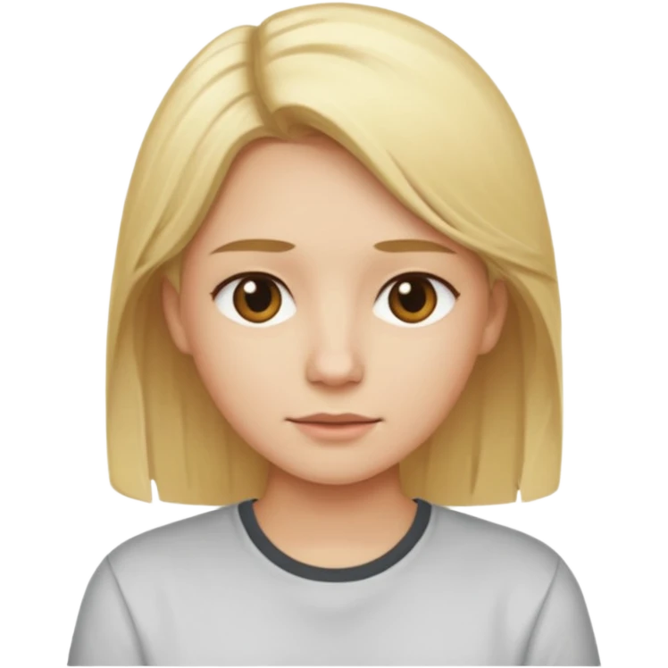 blonde hair cat with shirt emoji