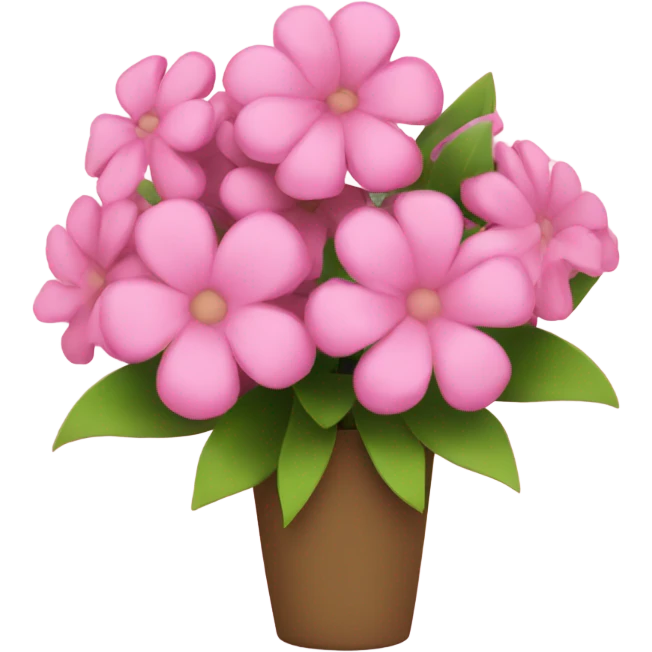 pink flower bouqet emoji
