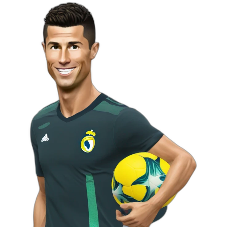 Sarı saçlı cristiano ronaldo emoji
