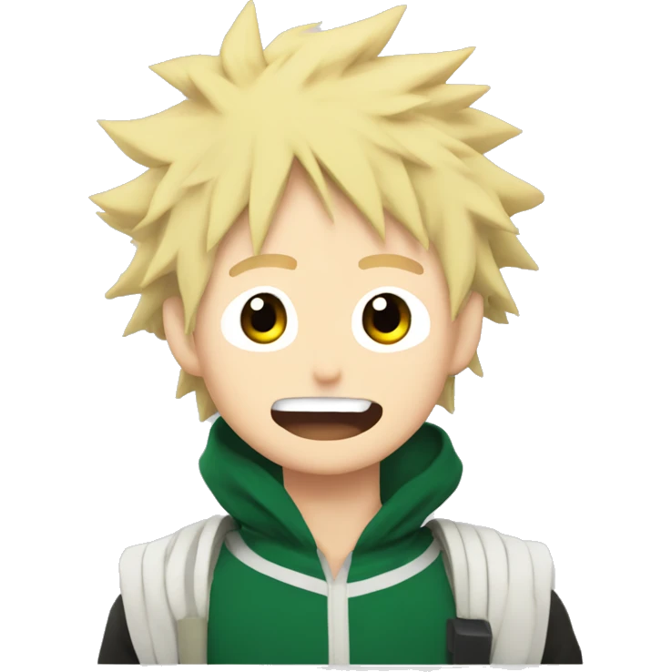 bakugo katsuki from my hero academia emoji