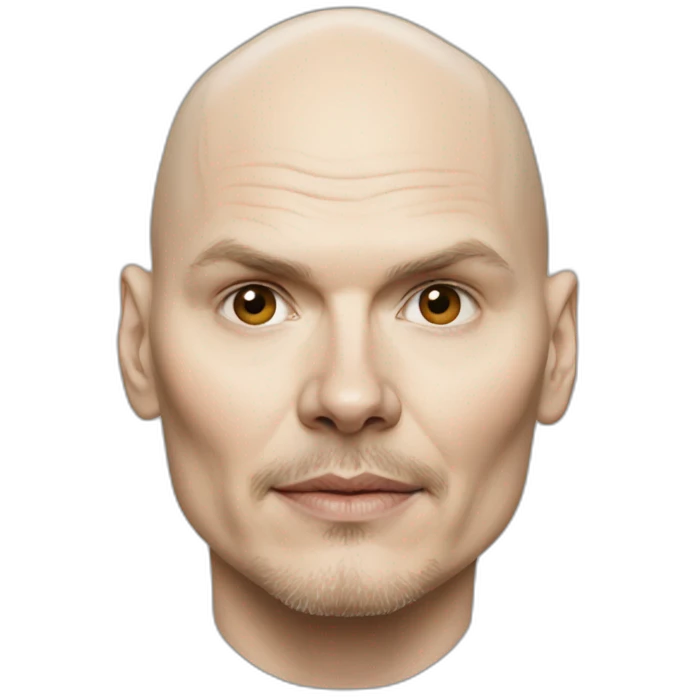 Billy Corgan realistic emoji