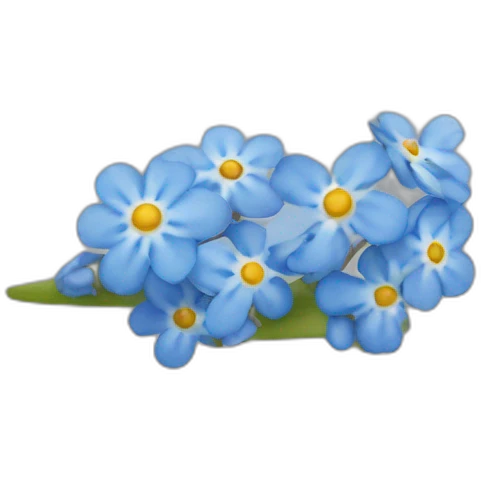 myosotis emoji