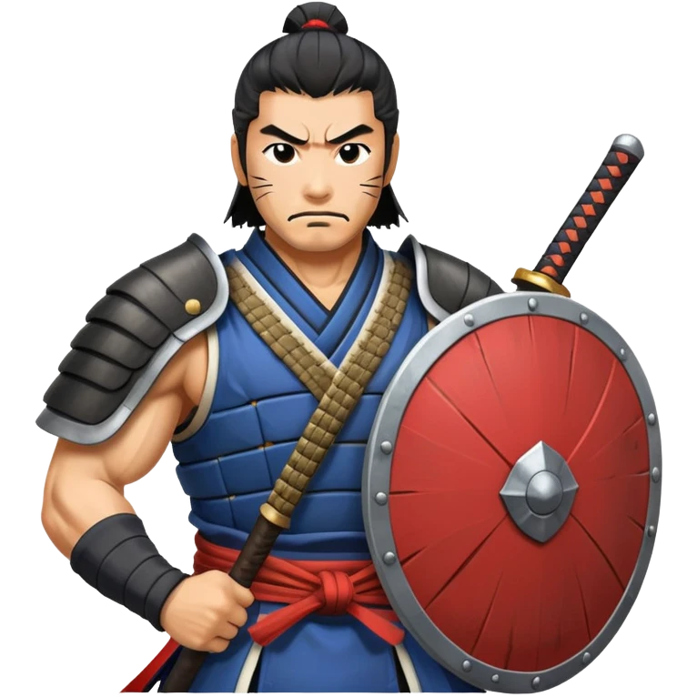 Shield samurai emoji