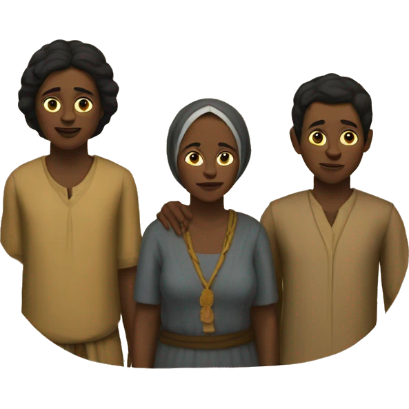 Mahomet prophet's wife and sons emoji