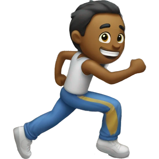 Running through Walmart  emoji