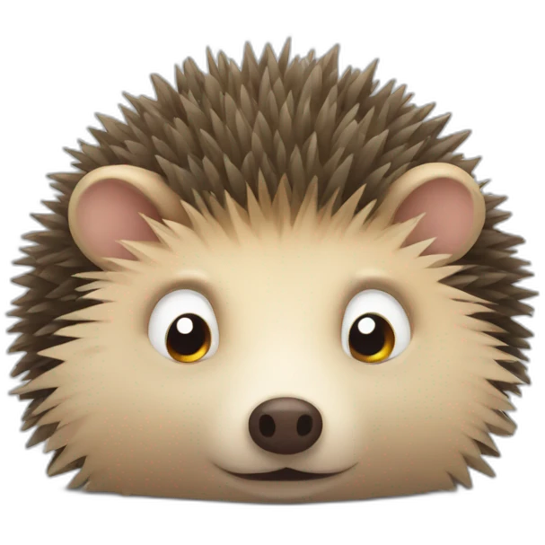 anxious hedgehog emoji