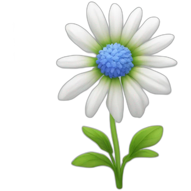 Launcig flower emoji