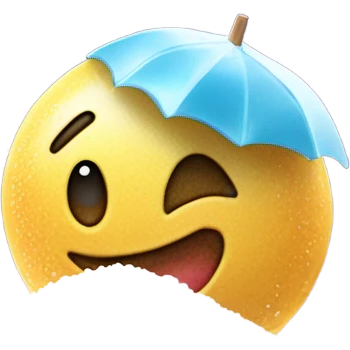 Sugar in the rain emoji