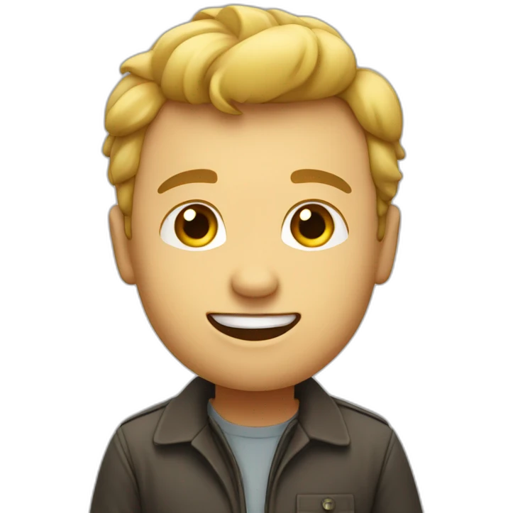 Person point to upward emoji