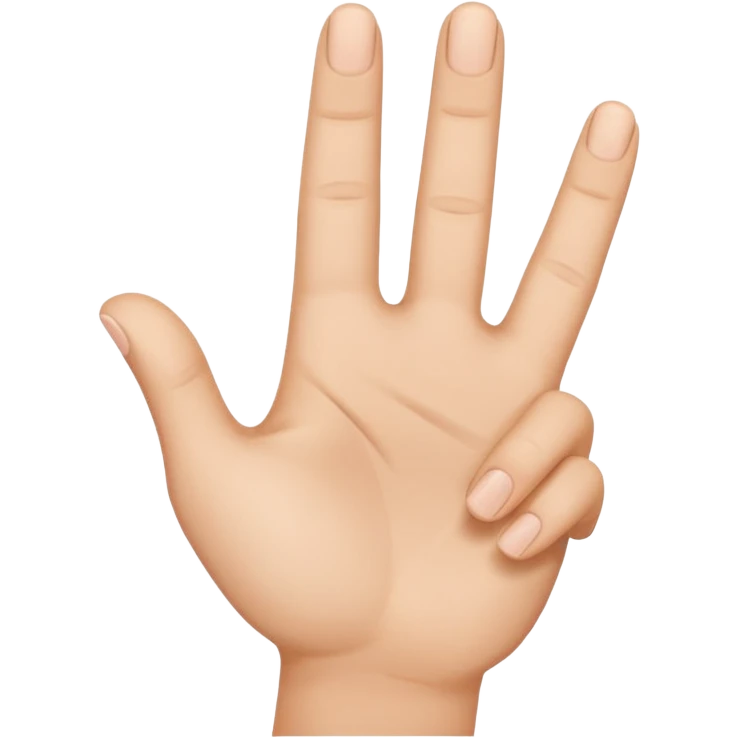 “L” hand sign emoji