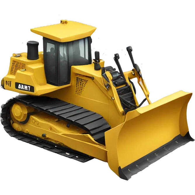 caterpillar dozer emoji