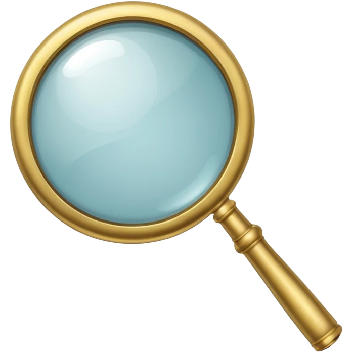 magnifying glass emoji
