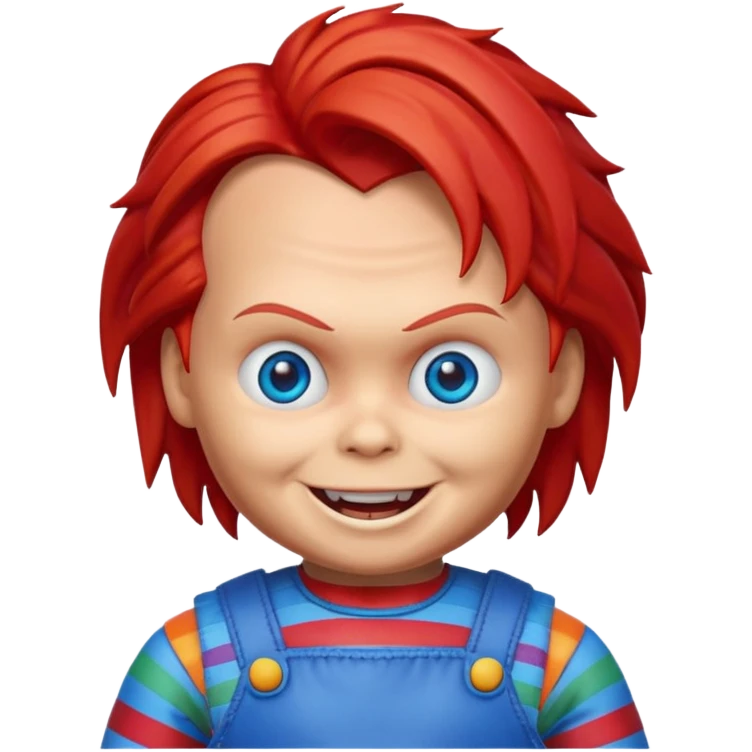 Un emojin de chuky emoji