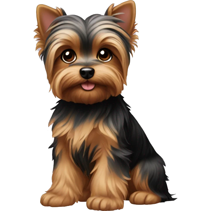 Yorkie puppy  emoji