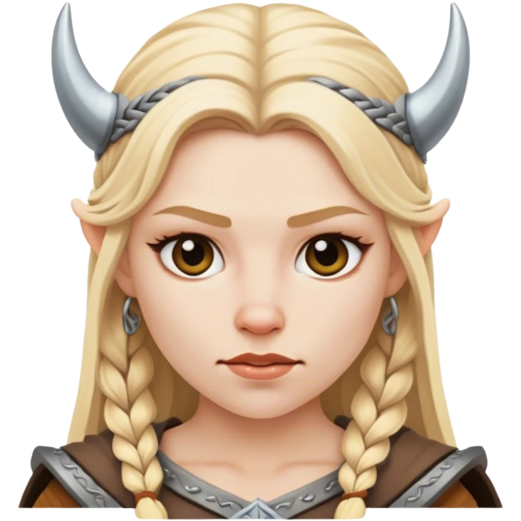vikinga rubia emoji