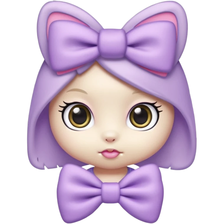 hellokitty in lilac colors emoji