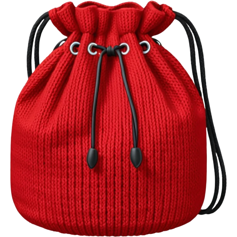 red Knitted Bag emoji