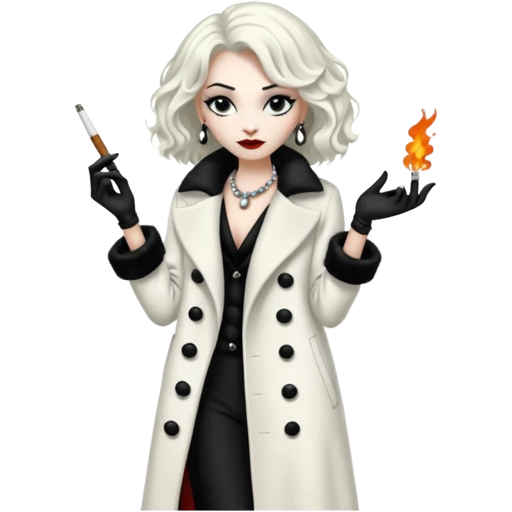 Cruella de vil whole body emoji