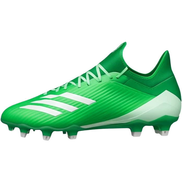 Green adidas crazyfast football boots emoji