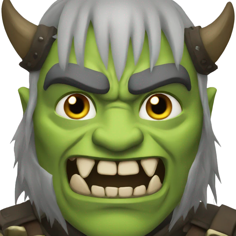 orc with fangs emoji