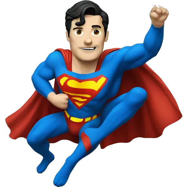 Superman cannabis emoji