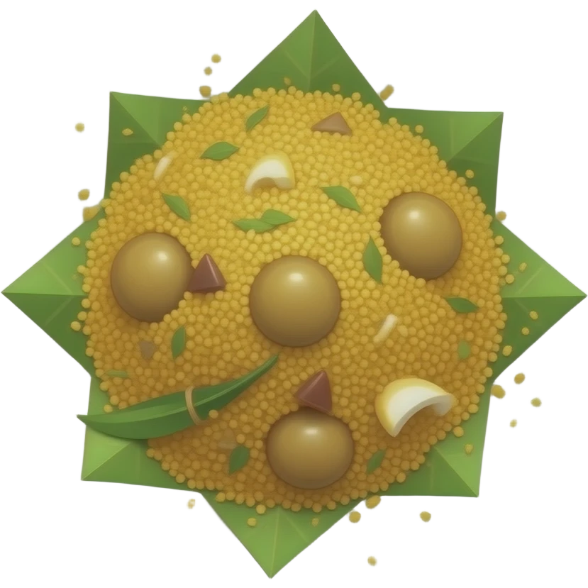 tamilnadu morning breakfast pongal image in a plate emoji