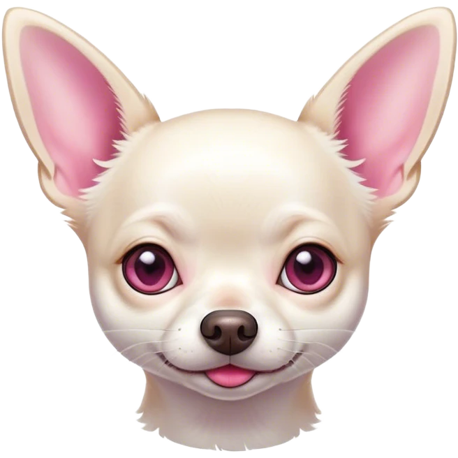 White chihuahua emoji