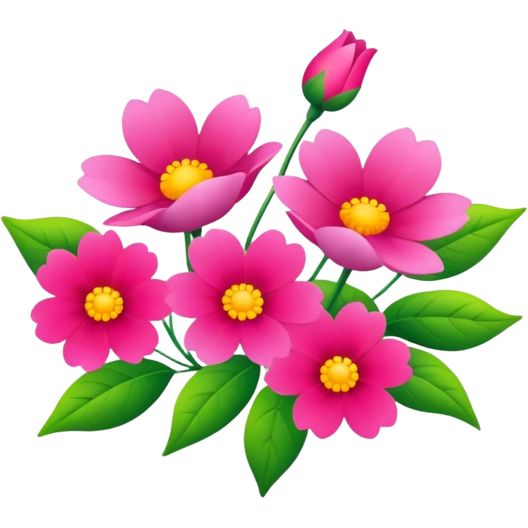 Beautiful flowers emoji