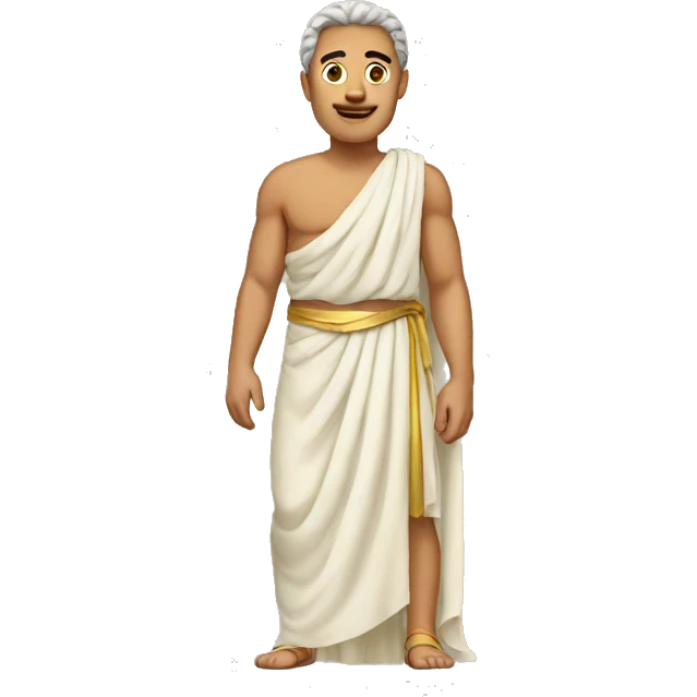 men in togas emoji