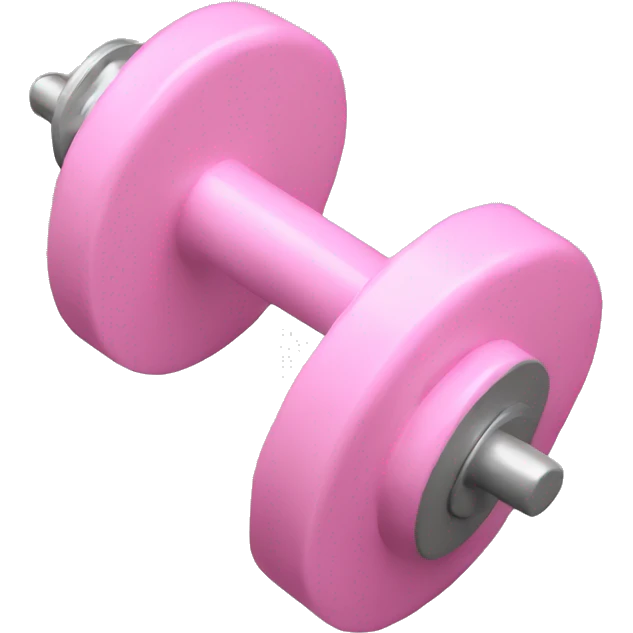 Light Pink weights emoji
