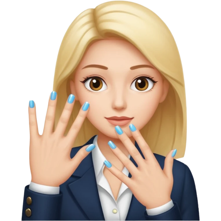 business client hand doing ☝️ emoji