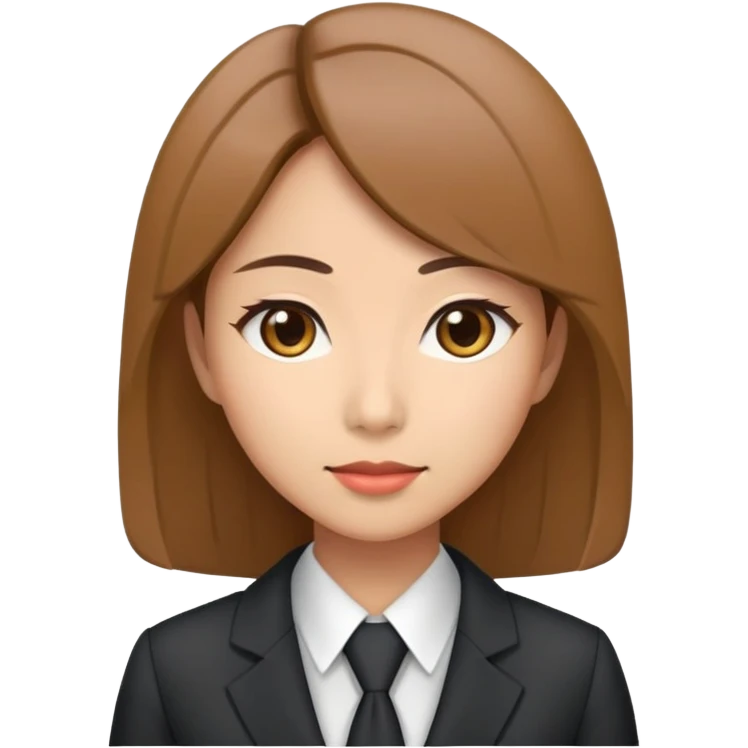 Japanese professional woman in business suit emoji