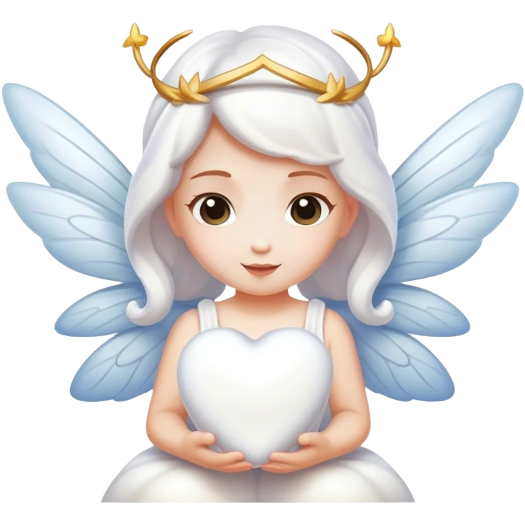 Marshmallow fairy  emoji