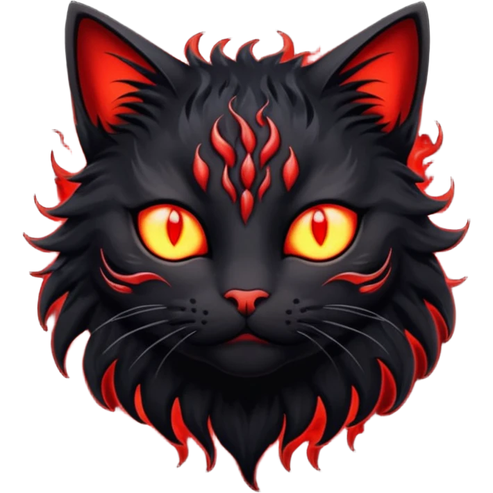 cat hades has death powers emoji