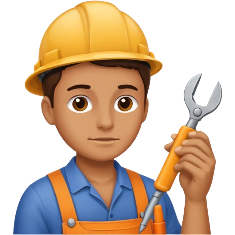 person Repairing a tool emoji