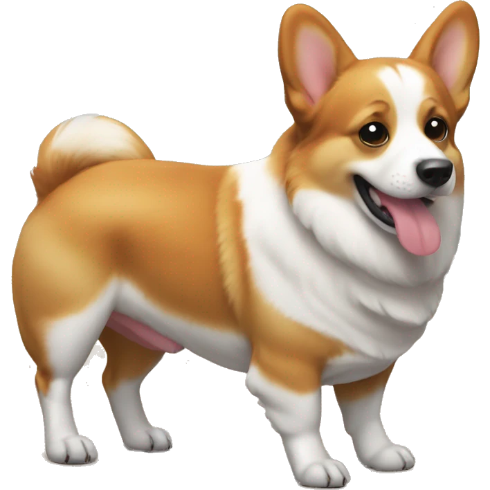 corgi booty emoji
