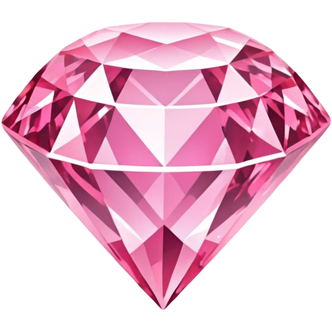 A pink diamond emoji