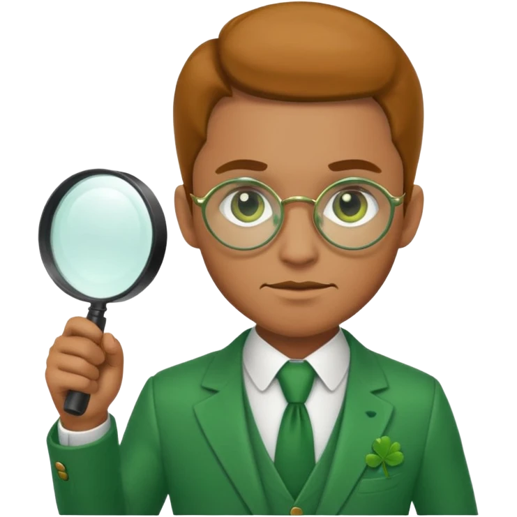 Shamrock Holmes emoji