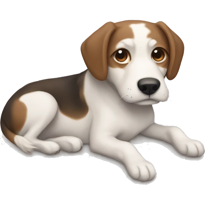 Chien endormi emoji