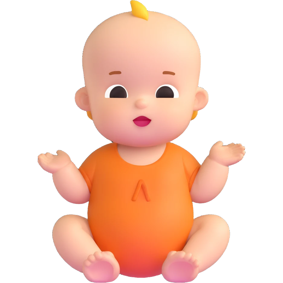 cute baby emoji